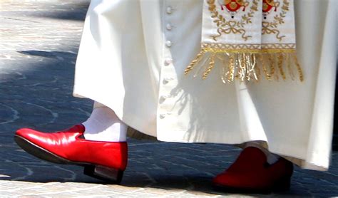 pope benedict prada shoes|pope benedict shoes.